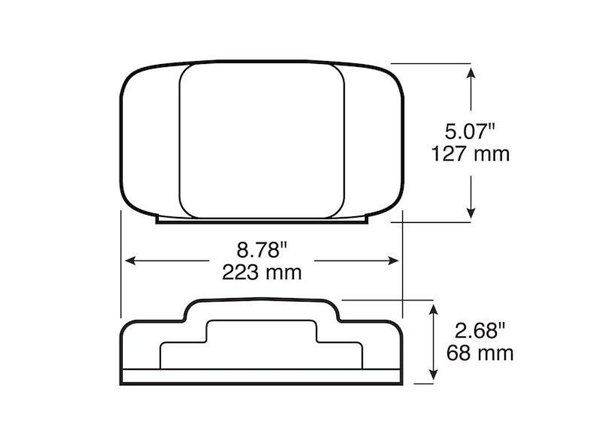 Trailer Light; Stop/ Turn/ Tail Light