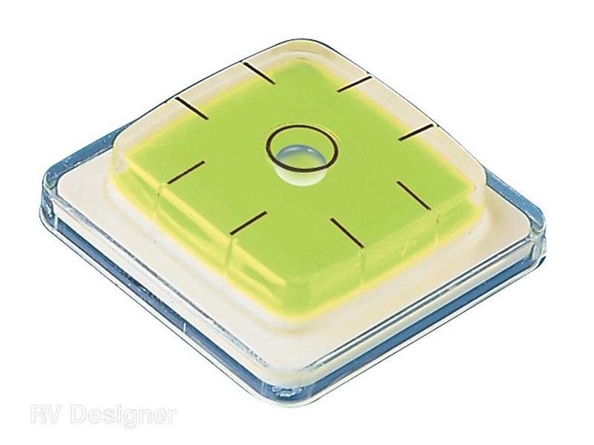 Bubble Level, Square Set Of 2