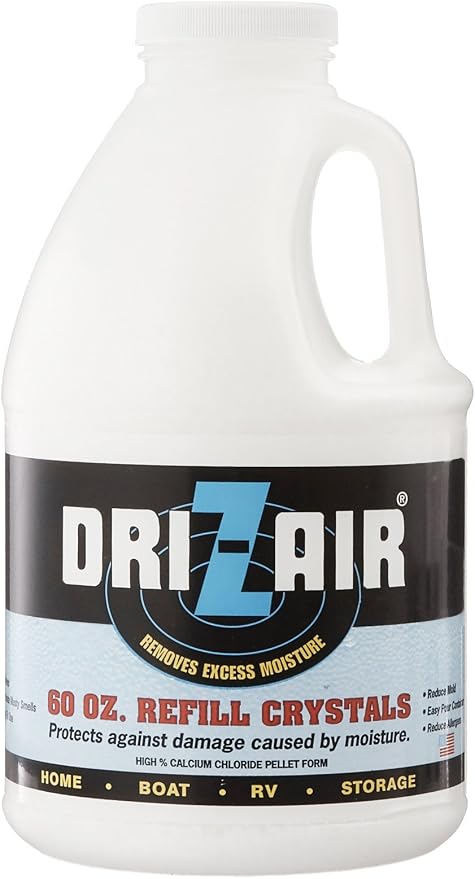 Dehumidifier DRI-Z- Crystals In Jug. 60 Oz Refill