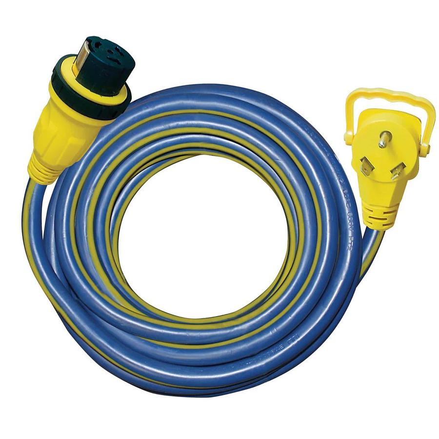 50 Amp,Twist Locking Power Supply Cord 25ft