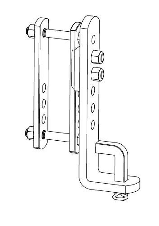 Weight Distribution Hitch Sway Control Kit; Replacement L Bracket/ Pin And Clip/ Inner And Outer Link Plate/ Hardware. For Use With Equal-i-Zer 6000 to 14000 Gross Towing Weight Weight Distribution Systems