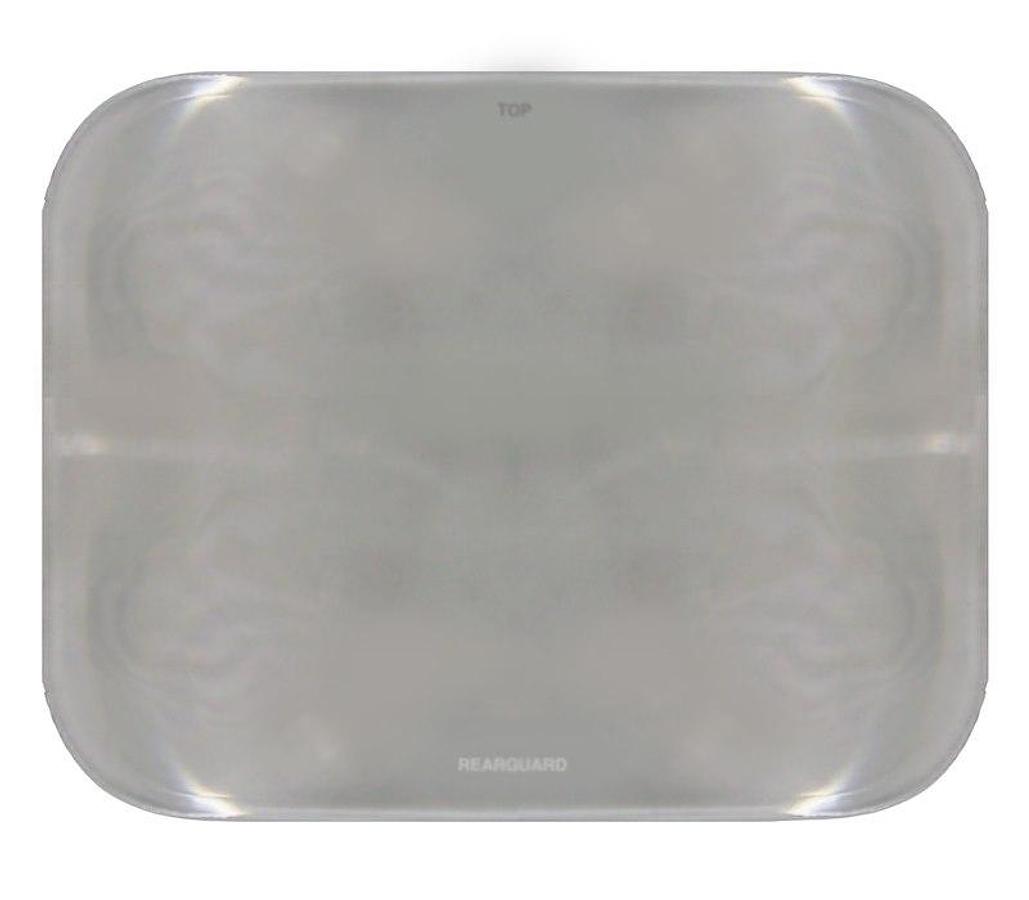 Security Mirror, On Exterior Windows, 11 Inch x 14 Inch, Attaches Electrostatically