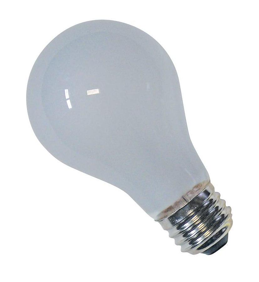 Multi Purpose Light Bulb, Incandescent, Twist in Style, 50 Watt/ 12 Volt DC, White, Single