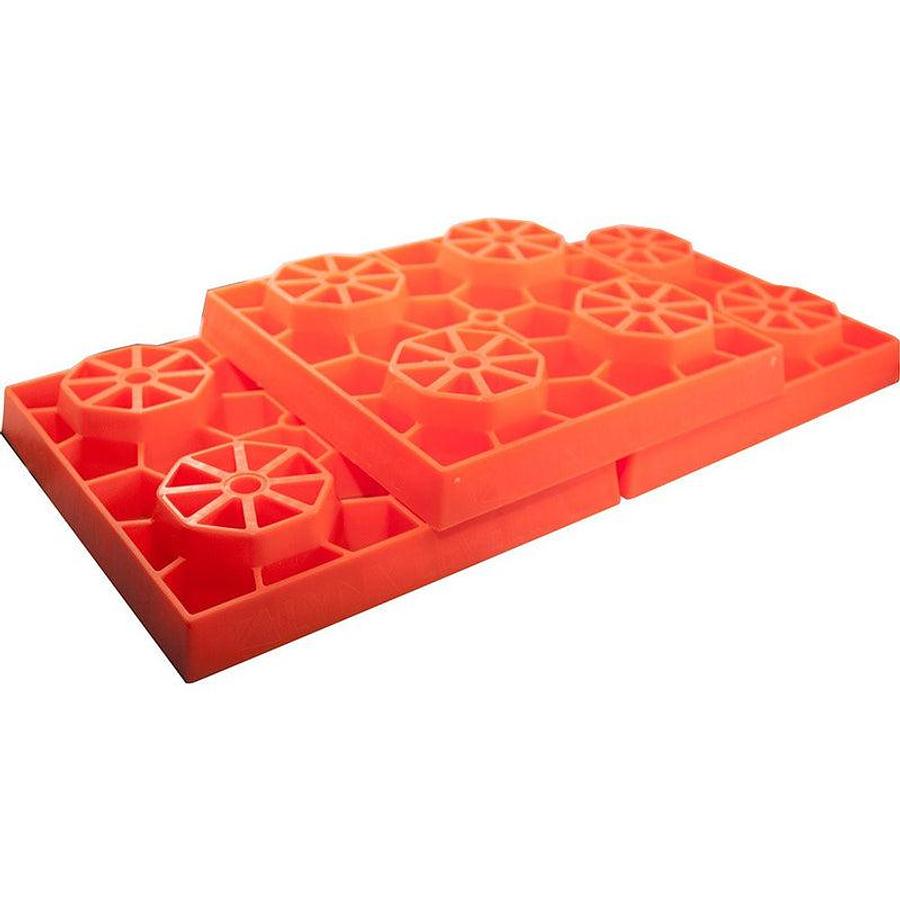 Leveling Block , Orange Set Of 4