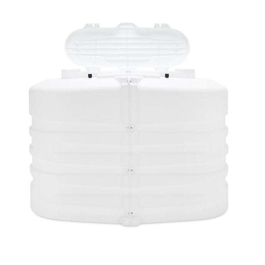 Propane Tank Cover For 20lb Dual Tanks, White