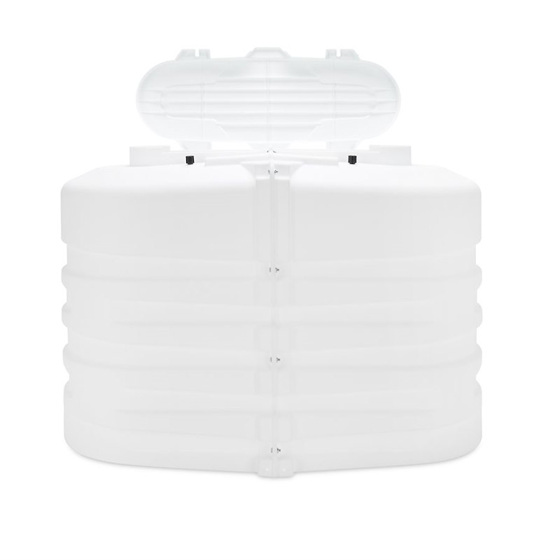 Propane Tank Cover For 20lb Dual Tanks, White