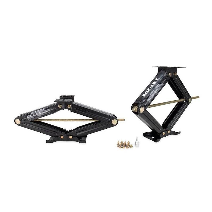 Scissor Leveling Jack 24 Inch, 7500 Pound Capacity, Set of 2
