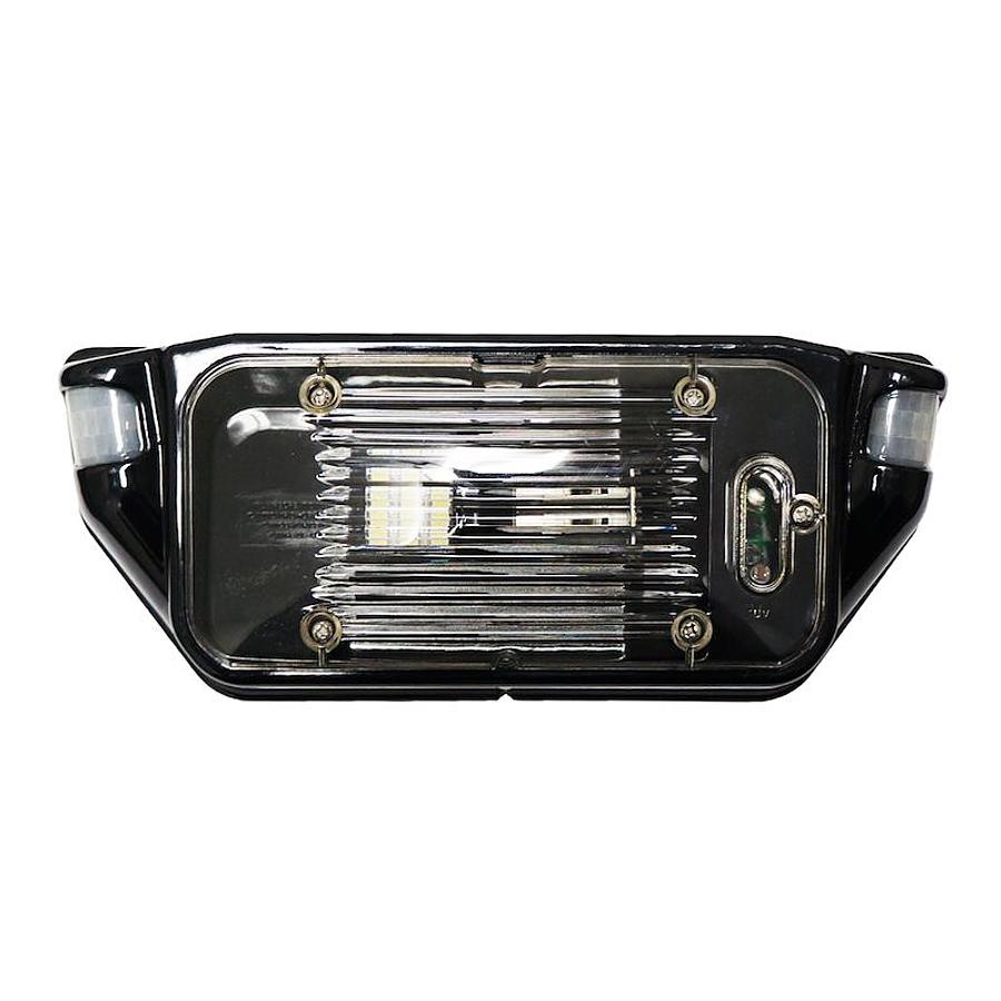 Porch Light, 200 LED Bulb, 12 Volt DC, Black