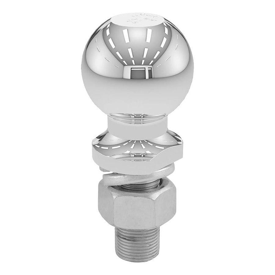 Hitch Ball; 2-5/16 Inch Ball; 10000 Pounds Gross Trailer Weight Capacity; 1 Inch Shank Diameter/ 2-1/4 Inch Shank Length/ 0 Inch Rise