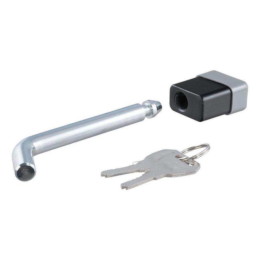 5/8″ Hitch Lock (fits 2″, 2-1/2″ or 3″ receiver tubes). Chrome