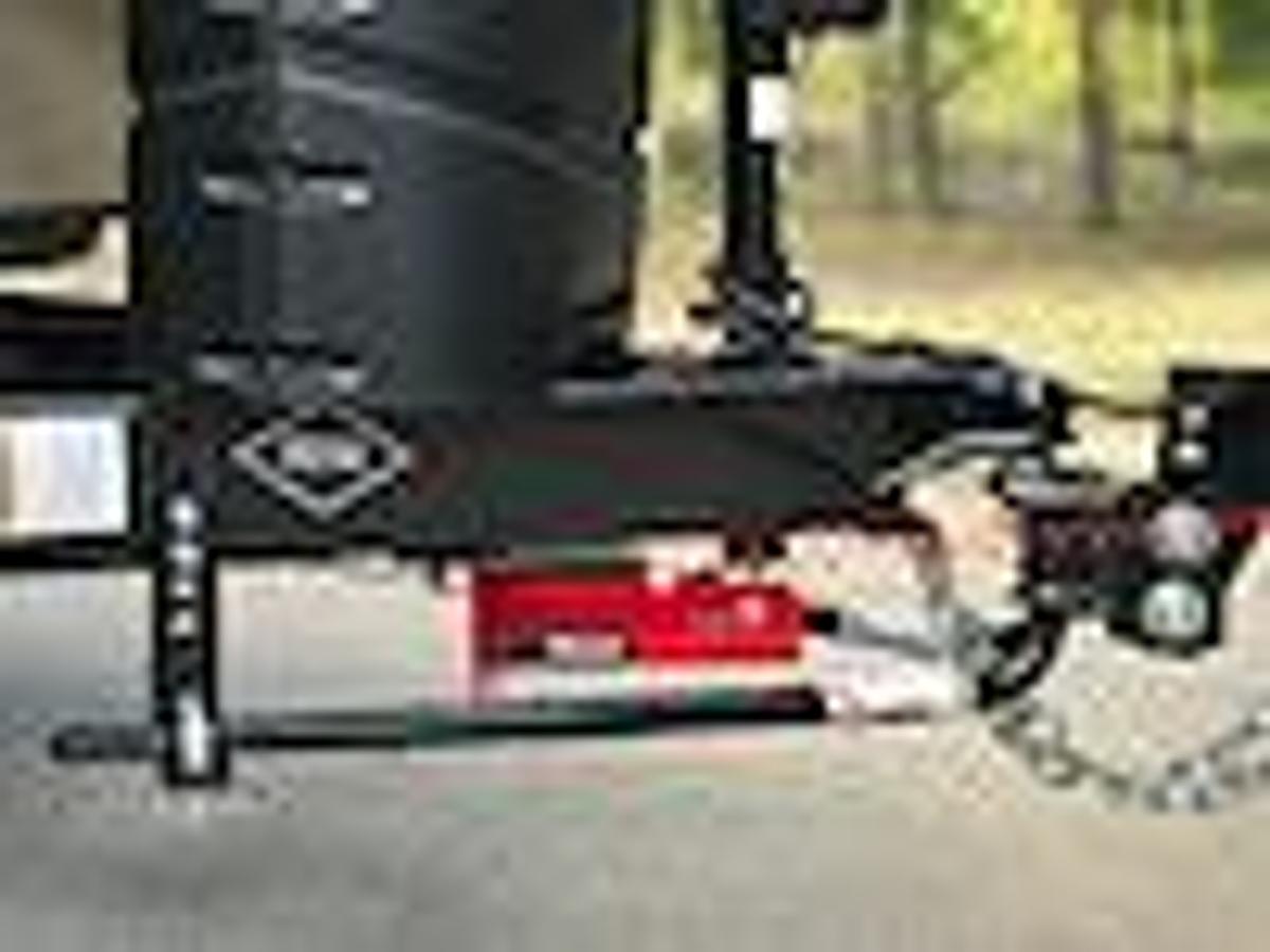 Trailer Tongue Jack Foot Plate, Flip 4 1/2 Inch Length With 6 Inch Extension