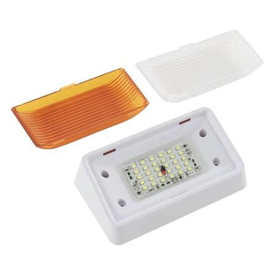 Porch Light 150 Lumens, White Housing