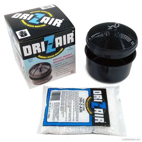 Dehumidifier, DRI-Z-AIR 5-3/4 In W x 5-3/4 In D x 6.24 In H W/ 13 Oz, Re-Fillable