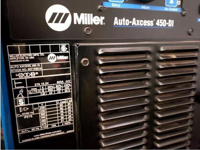 Used 2013 MILLER PERFORMARC PA250M ROBOTIC WELDING CELL, PANASONIC TA-1000 6-AXIS ...