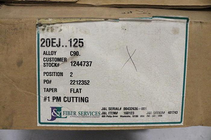 Unused Beloit DD4000 Refiner 20" Diameter Disc Plate Set #32361