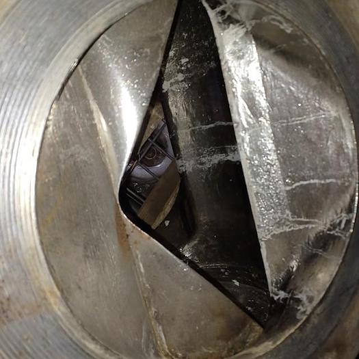 Used Dezurik No. 9186665 6" Basis Weight Valve #44532