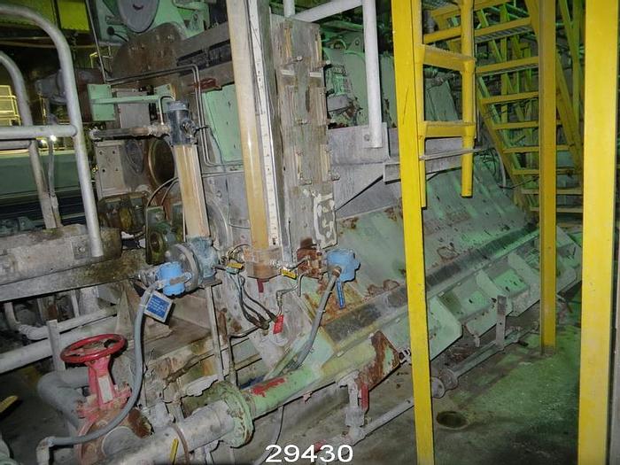 Used Manchester Series 200 (Escher Wyss) Air Pad Head Box #29430