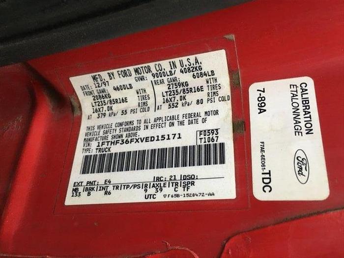 Used 1993 JESSEN MFG M-33 PUMP HOIST TRUCK