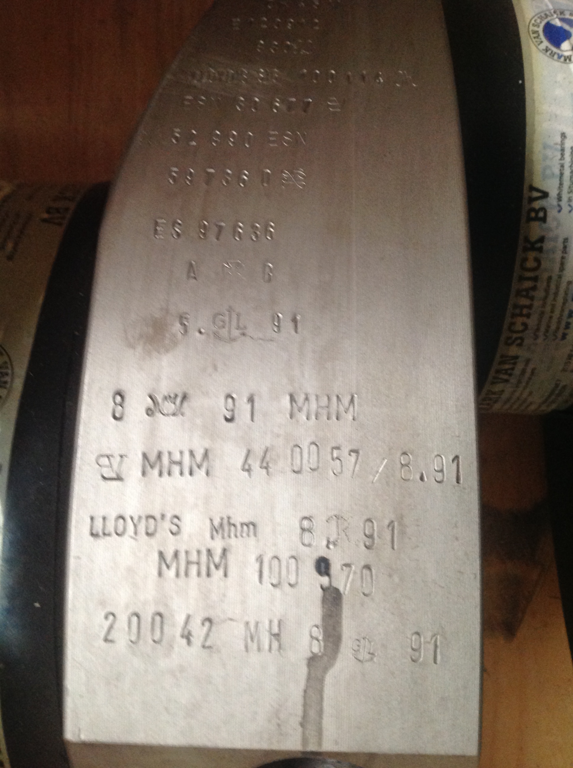 Used CRANKSHAFT DEUTZ SBV6M540