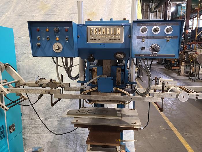 Used Franklin Roll Leaf Stamping Press
