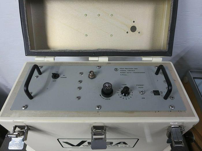 Used Vega Precision Labs, Part # 406397-3,Model 367X-1,Transponder,With Cables & Ant.
