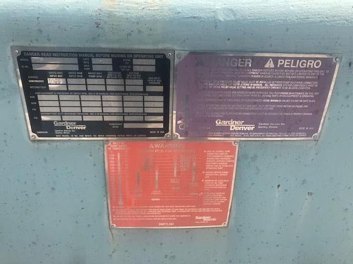 Used 2 New PZ-9 1000 HP Gardner Denver Triplex Mud Pumps
