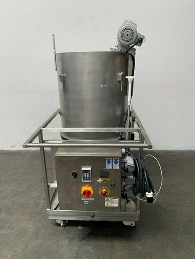 Used Hyclone 250L SV50172-01 Mixer w/ GTR 4Phase 1/4HP Motor on Rolling Cart
