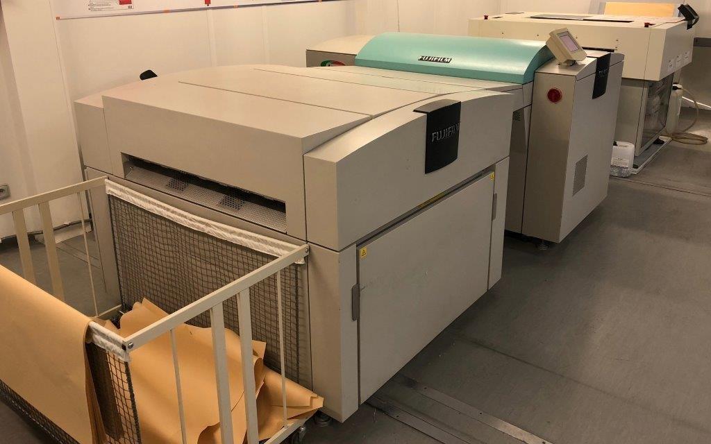 Used Fuji PTR 4300 S Complete thermal CTP line 2010