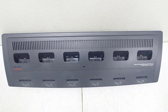 Used Cisco 74-5475-01 B0 Wireless IP Phone 7925G Multi-Charger with Power Supply