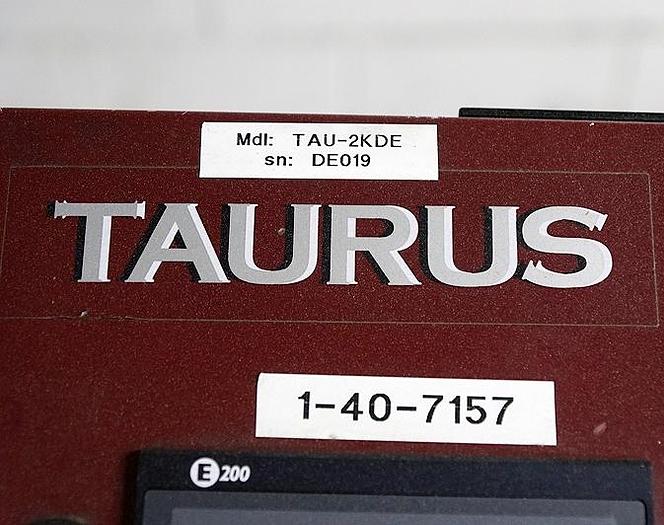 Used TAURUS 2KDE DOUBLE-HEAD UNDERPINNER WITH DIGITAL CONTROLS