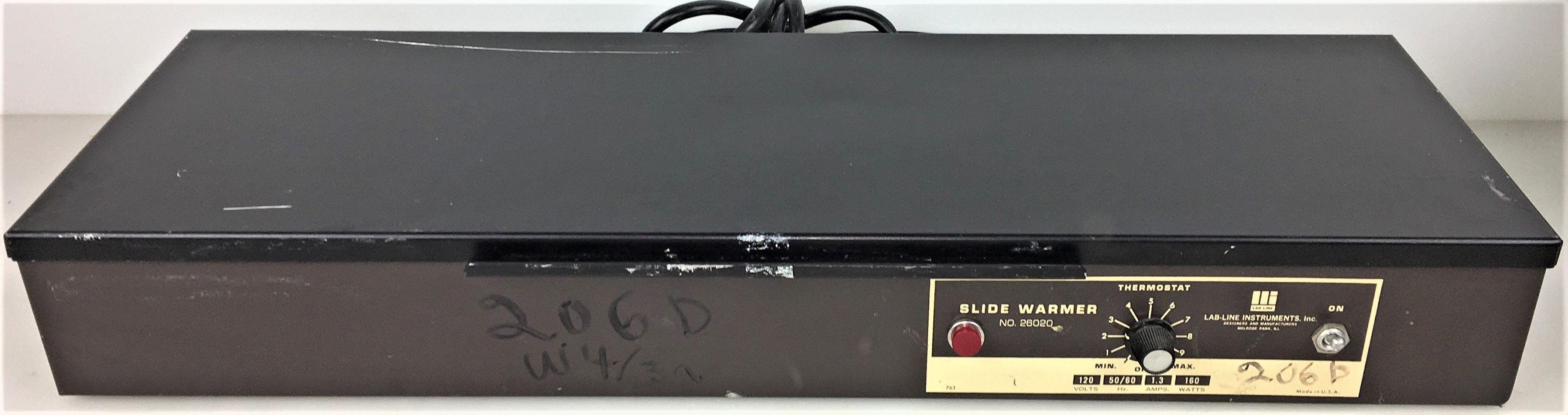 Used Lab-Line 26020 Slide Warmer