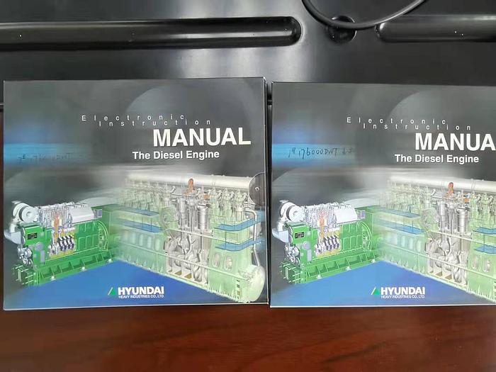 Hyundai-MAN B&W 6L70MC unused marine engines x 2 units built year 2007