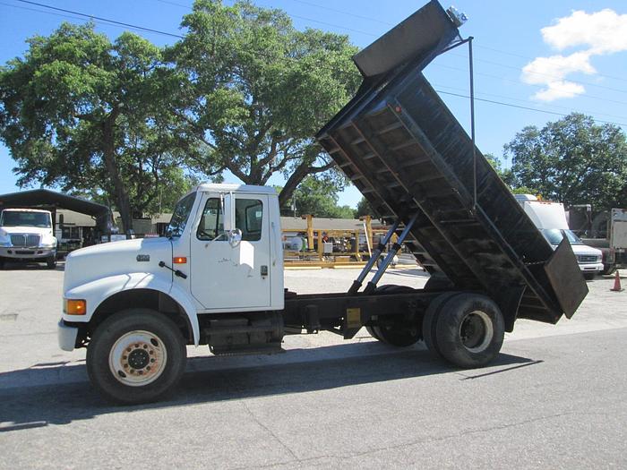 Used 2001 International 4700 Single Axle Dump Truck