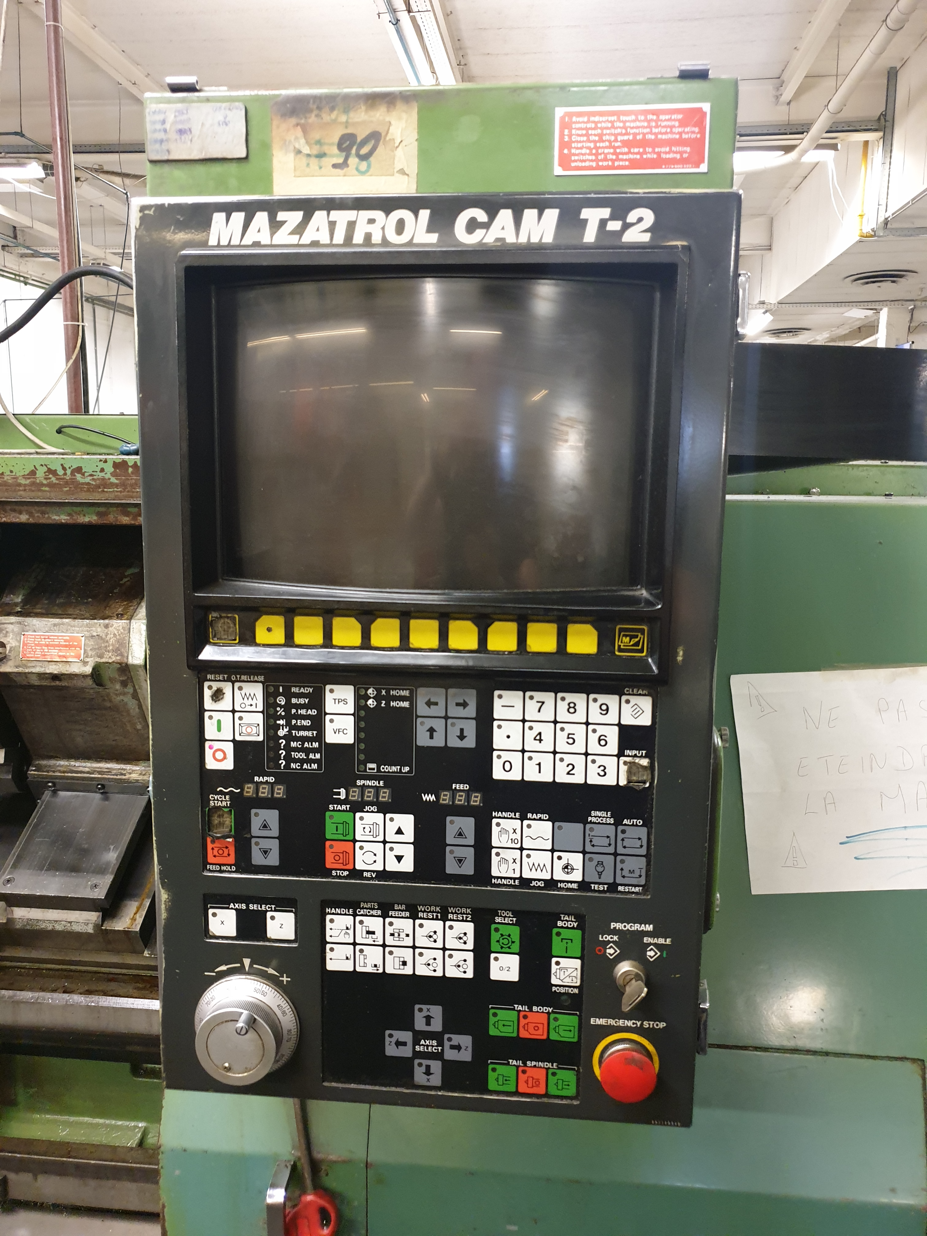 Gebruikt 1990 MAZAK Quick Turn 20 Universal