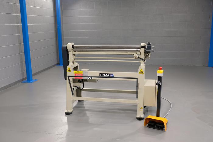 UZMA IR model small diameter Initial Pinch Power operated Bending rollers