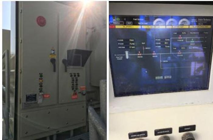 Used 7.2 MW 2015 Used Solar T70 Natural Gas Turbine