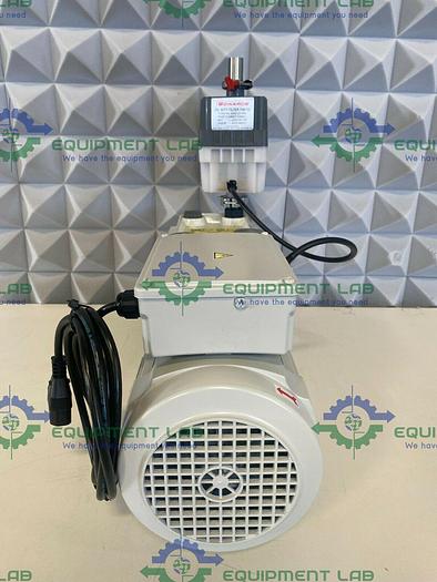 Used Edwards E2M30 Rotary Vacuum Pump 23 CFM w/ EMF20 Oil Mist Filer & 1.2 HP Motor