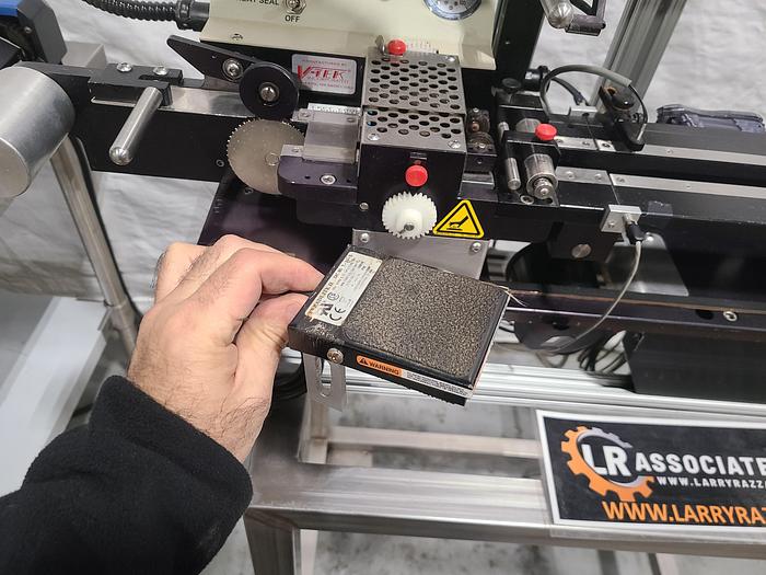 Used V-TEK TM 50 Manual Taping Machine