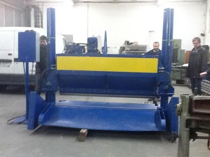 Used ROLL SPLITTER 60" DIA. X 60" FACE JYHAVARA MDL 15628