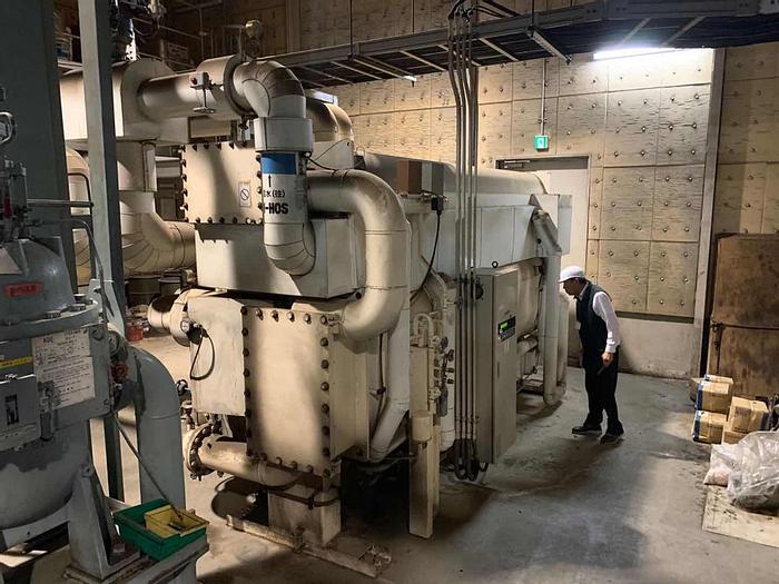 Used Niigata 18V22AG gas generator 50 Hz sets in excellent working condition.