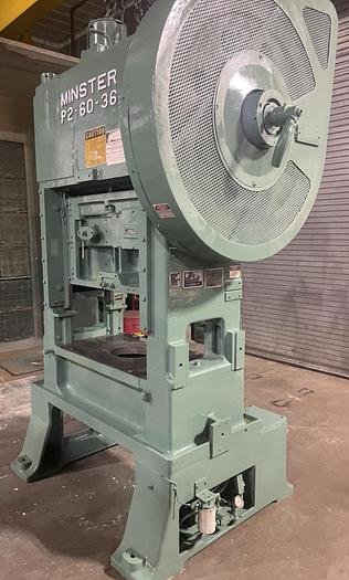 Used MINSTER P2-60-36