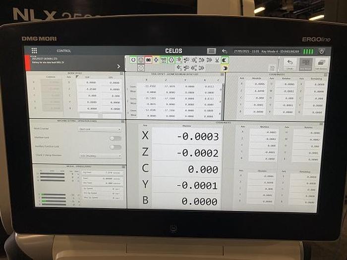 Used 2018 DMG-Mori NLX2500SY/1250