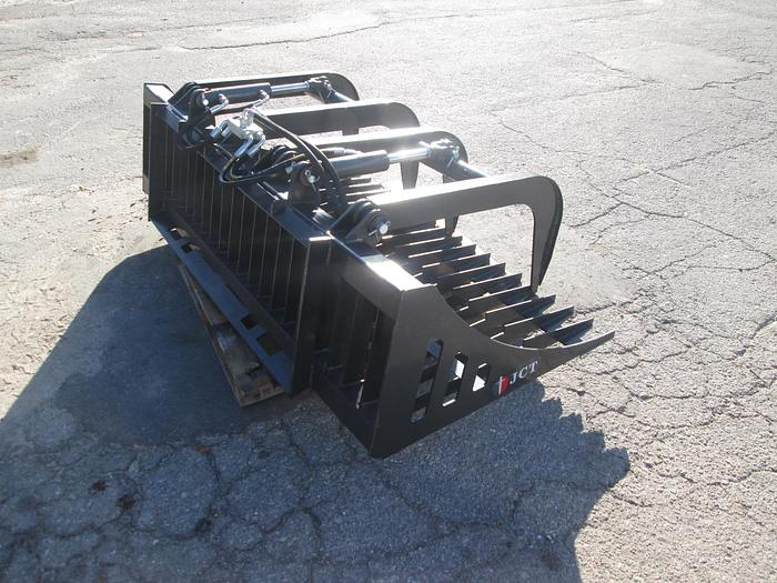 Used New 6' Rock Grapple Skid Steer Rake