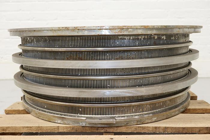 Used Black Clawson 12P Pressure Screen Basket #44279