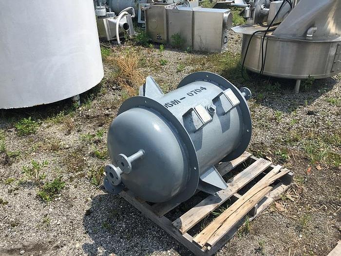 Used Unused J.F.D. Tube and Coil Products 60 gallon carbon steel tank