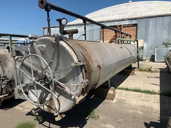 Used Reid Double Door Horizontal Retort 54" Dia. x 28' Long