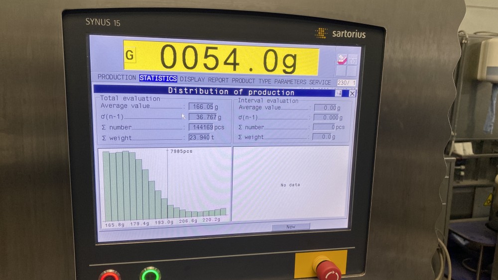 Used Sartorius Synus 15 combination checkweigher