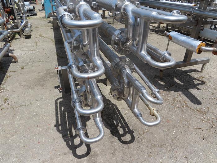 Used Alfa-Laval Tube-In-Tube Heat Exchanger