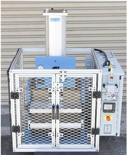 Used Fancort Industries FA 5844 Heated Press 8.5" x 8.5" w Custom Cage & Wiring (4730