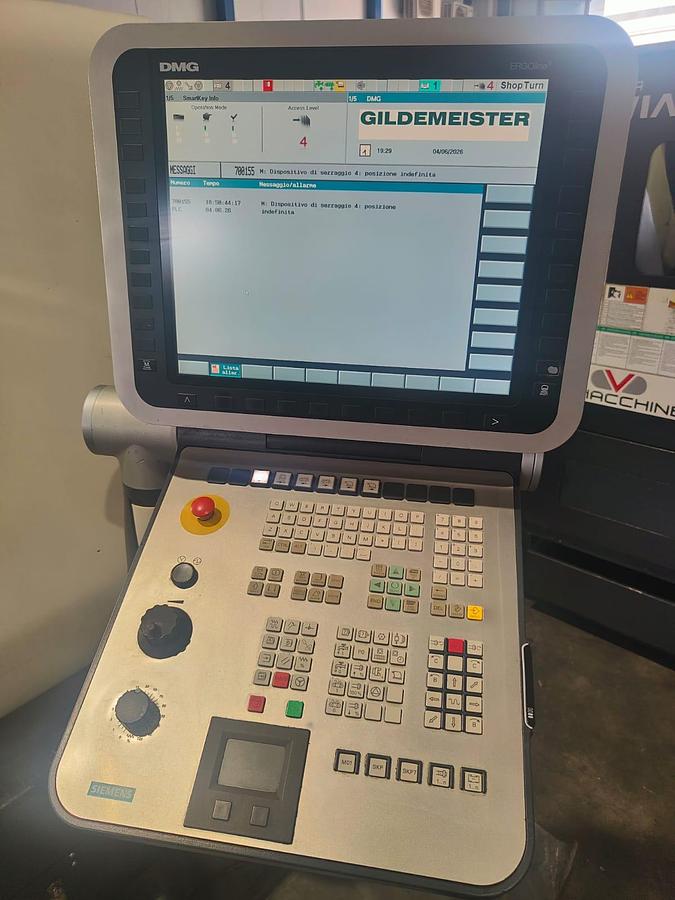 Used 2008 CNC LATHE GILDEMEISTER mod.NEF 400